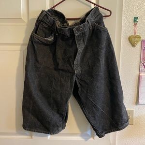Men’s denim shorts